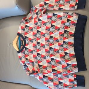 Bonobos Limited Edition Sweater, Medium, Triangle Geo